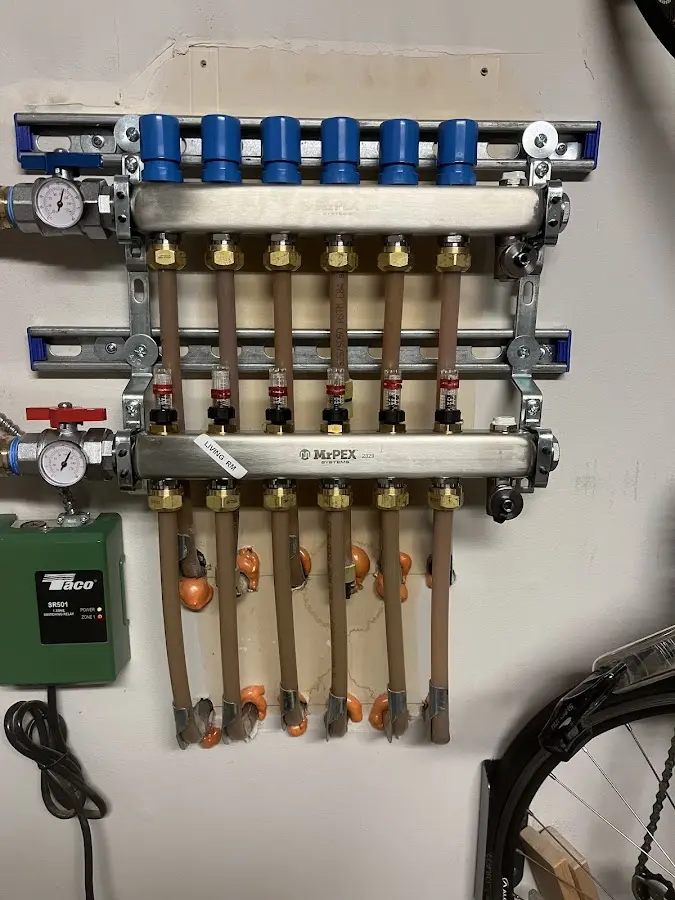 Plumber performing Leak Detection at a residential property in Camp Pendleton Mainside